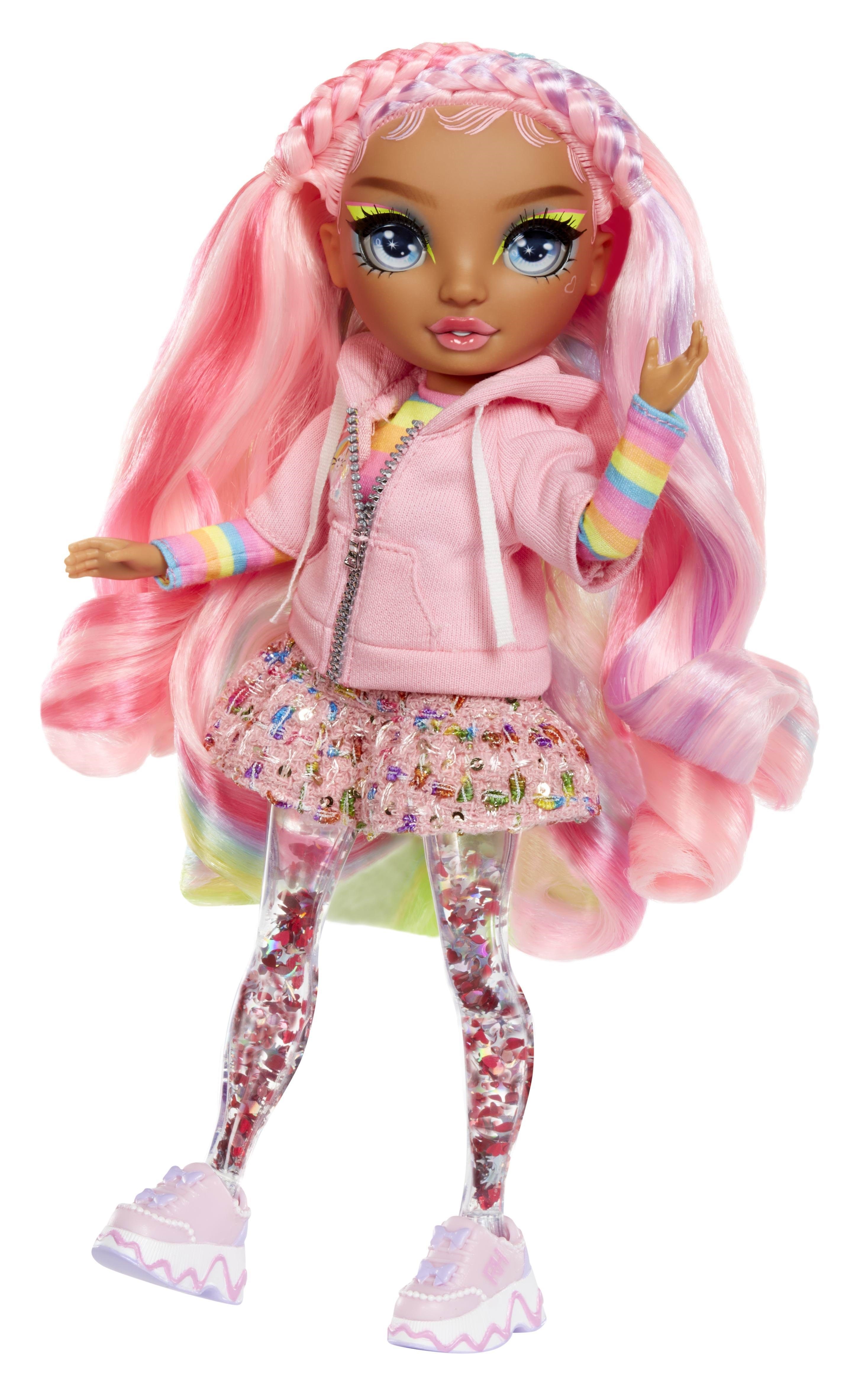 Rainbow High Sparkle & Shine Fashion Dolls- ROSETTA (Pink) Dukker Og Dukketilbehoer 427780
