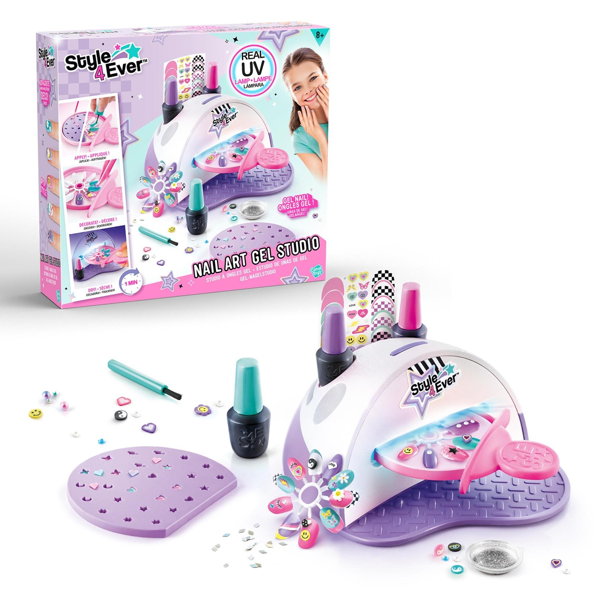 Style 4 Ever UV Gel Nail Art Studio Kreativt Legetøj 2411