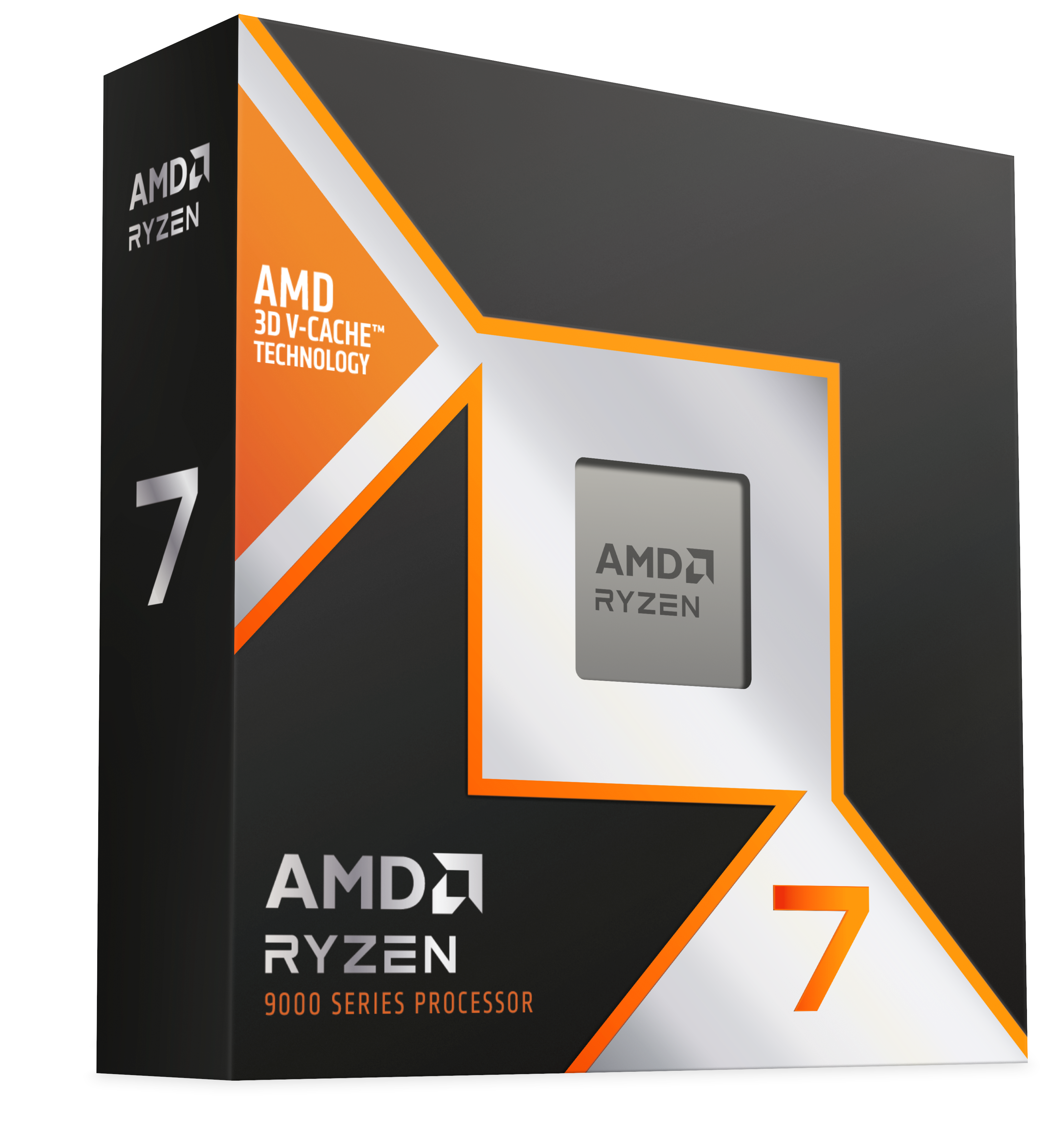 AMD Ryzen 7 9800X3D CPU - 8 kerner - 4.7 GHz - AMD AM5 - AMD Boxed (uden køler) Cpu 100-100001084WOF