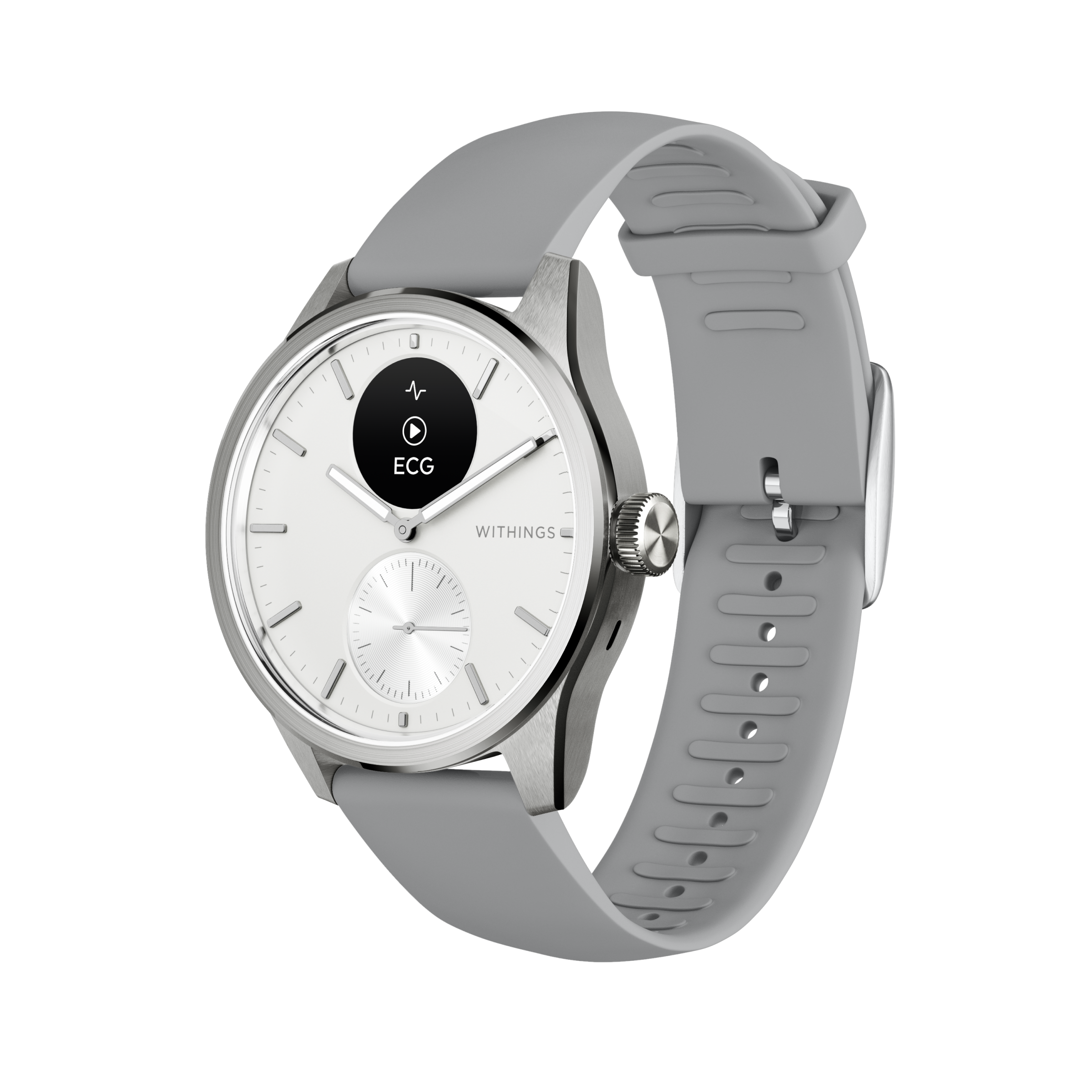 Withings Scanwatch 2 - 42 mm - White Smartwatch Hvid HWA10-model 5-All-Int