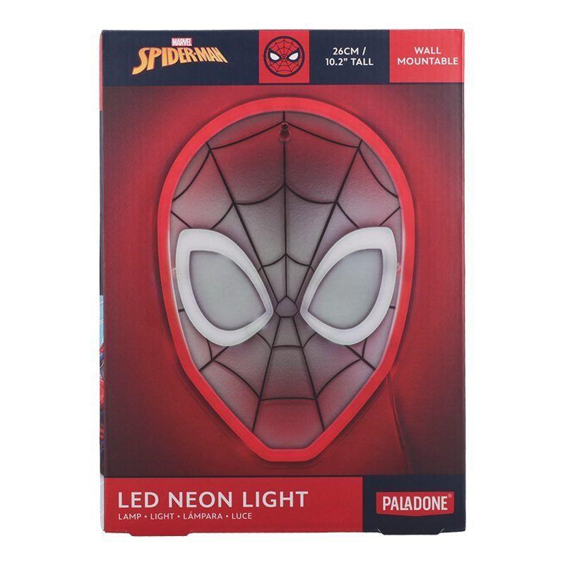 Paladone - Spider-Man Wall Mountable LED Neon Light - Lampe Merchandise PP14000SPMVN
