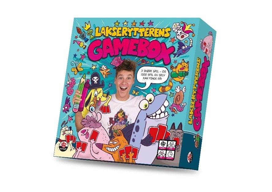 Danspil Lakserytterens GAMEBOX