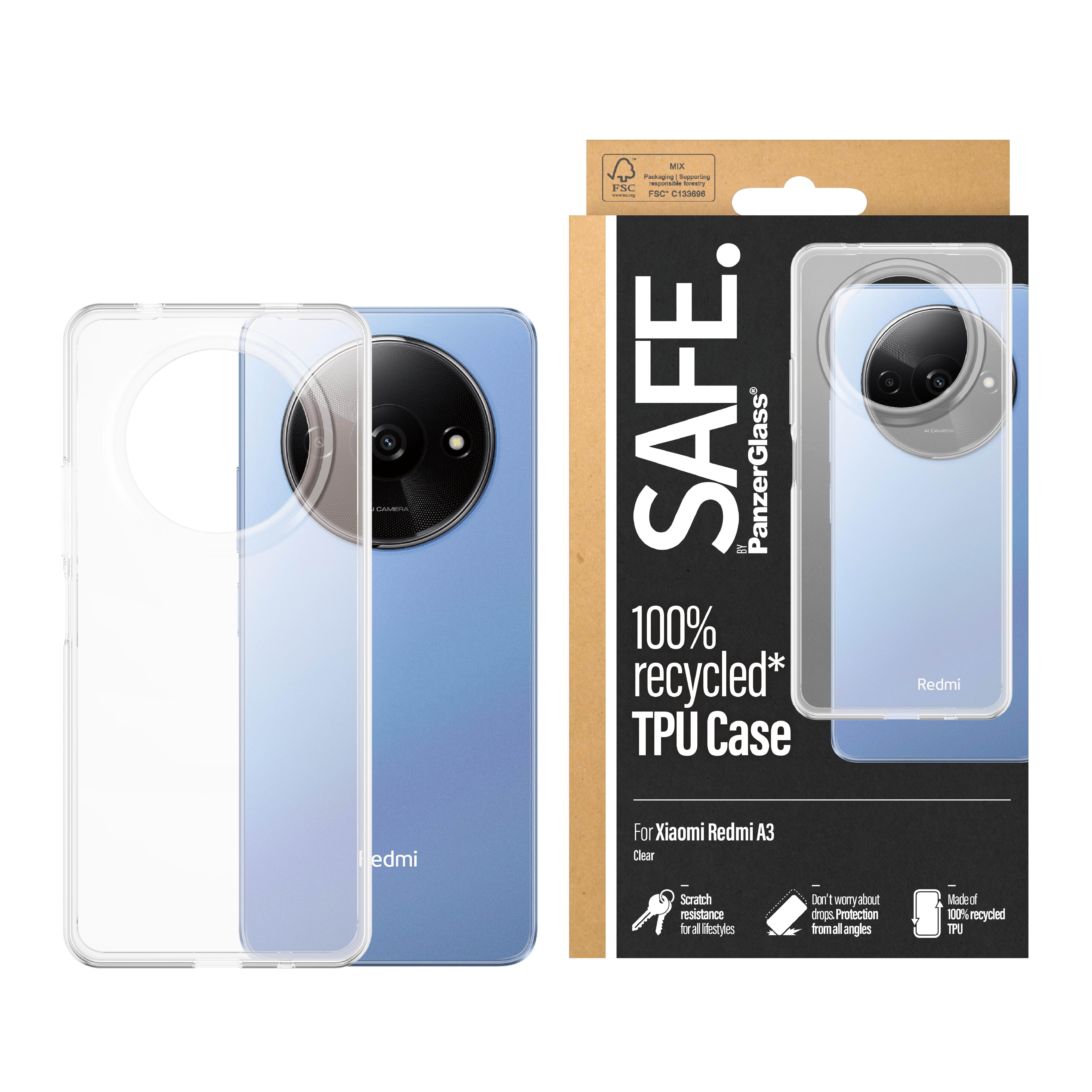 SAFE by PanzerGlass TPU Case Xiaomi Redmi A3 Mobilcover SAFE95862