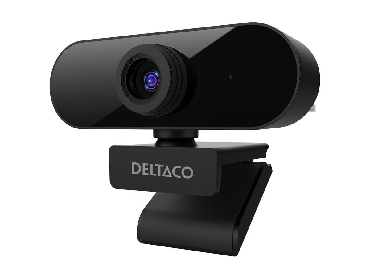 Deltaco W-100 Webcam 1080p / 23 fps Webcam Sort