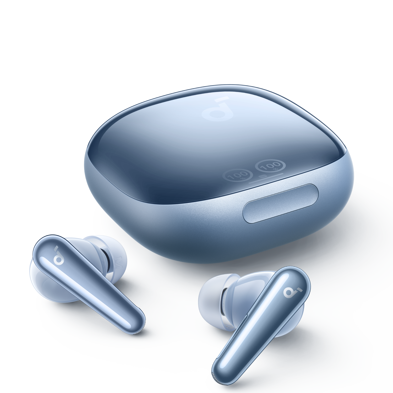Anker soundcore Liberty 4 Pro - Blue Hovedtelefoner Og Headset Blå A3954G31