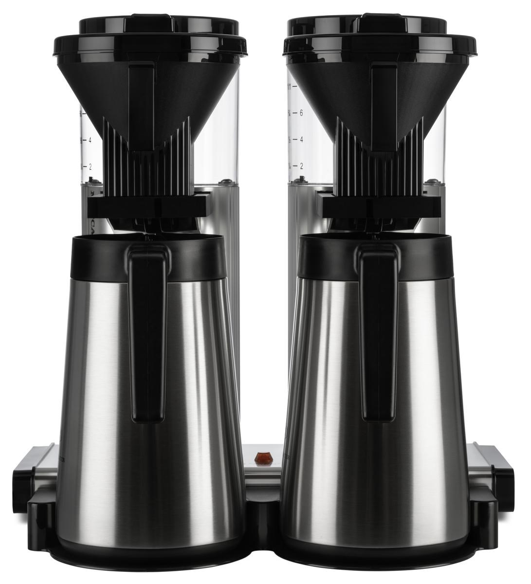 Moccamaster CD Thermo Automatic Double Kaffemaskine Sølv 89478
