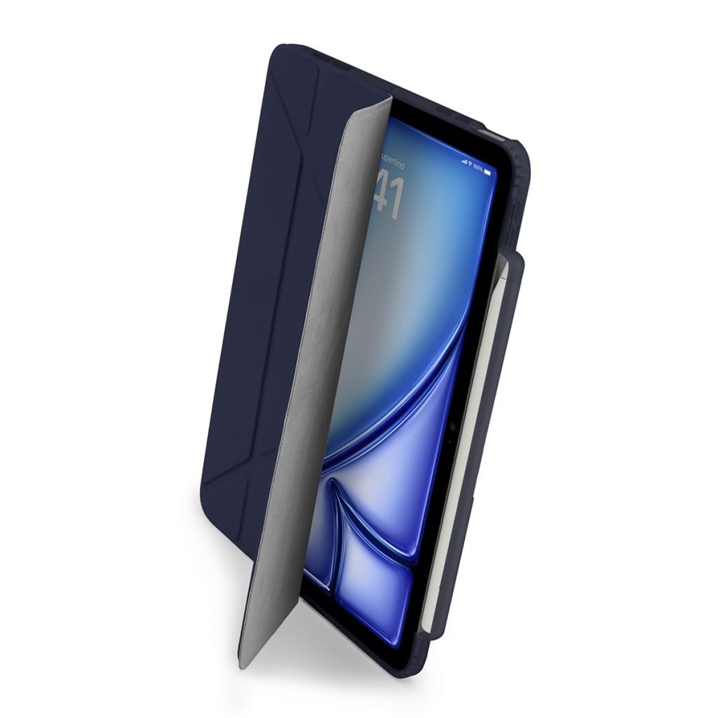 Pipetto Origami No3 Pencil Case - dark blue - iPad Air 13" 2024/2025/2026