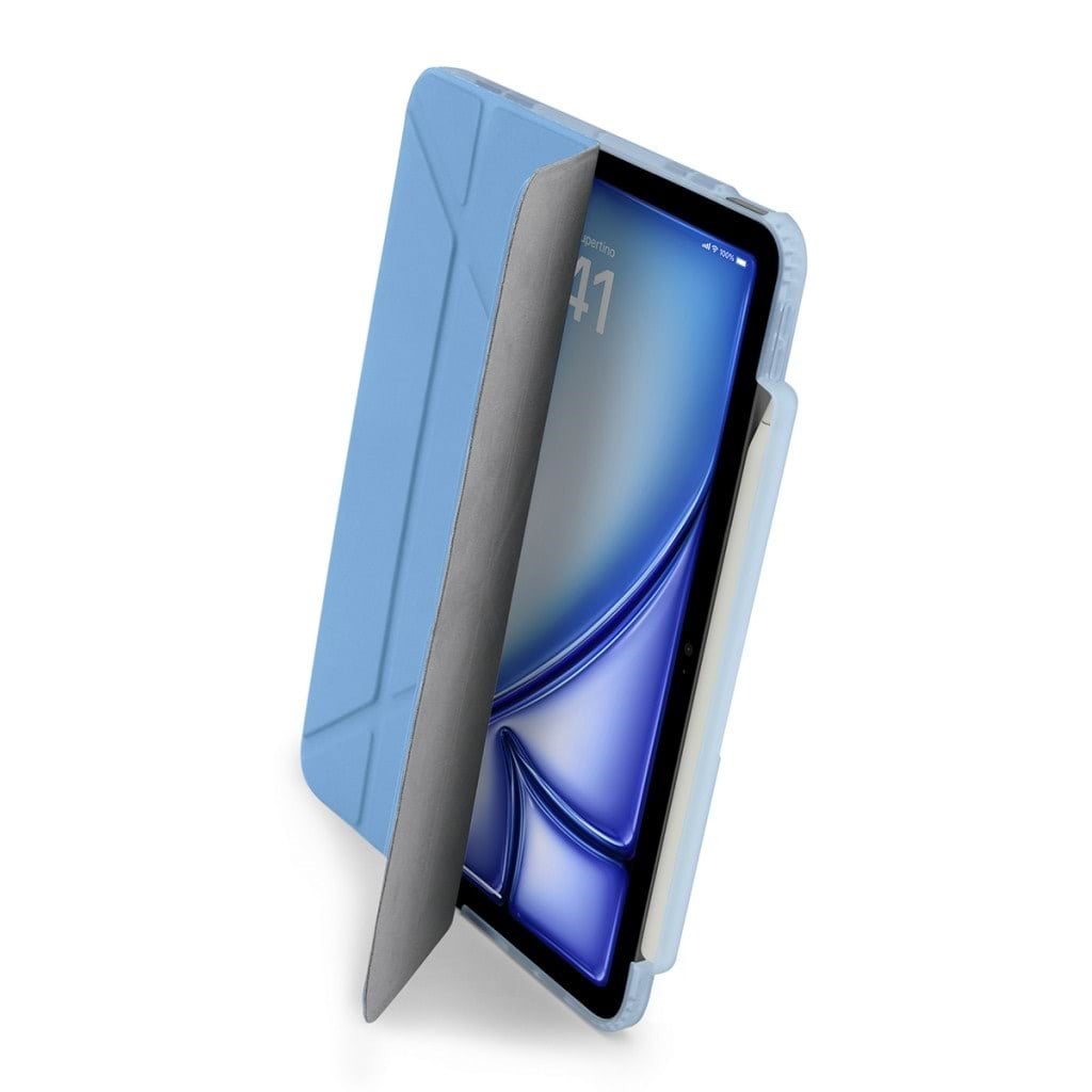 Pipetto iPad Air 13" Origami No3 Pencil Case - Light Blue Tablet Cover P053-54-AE