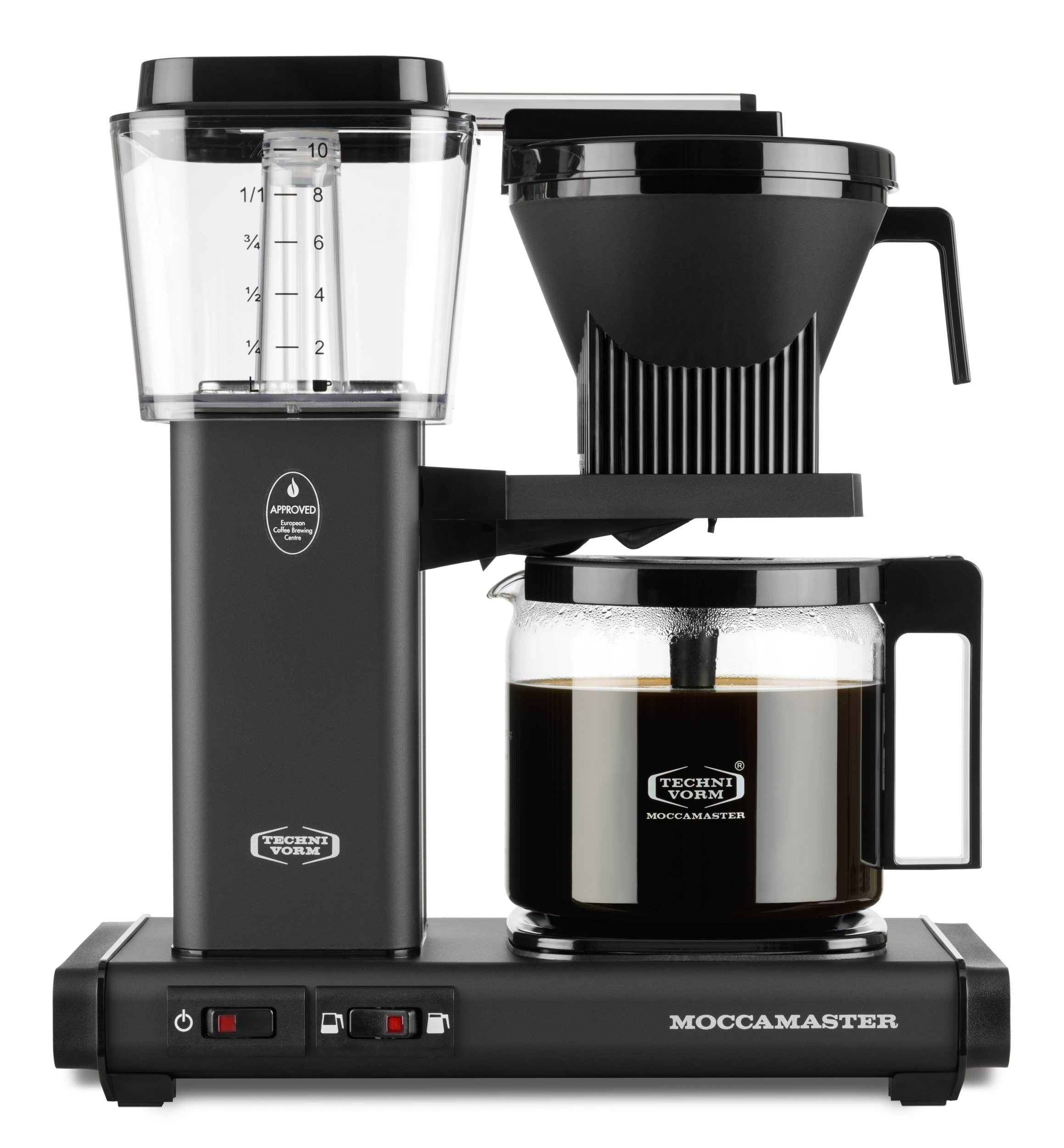 Moccamaster Optio Matt Black Kaffemaskine Sort 53611