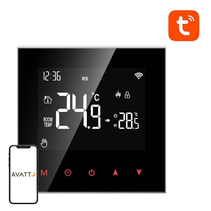 Avatto ZWT100 3A ZigBee TUYA smart DHW boiler thermostat Smart Home ZWT100-BH-3A