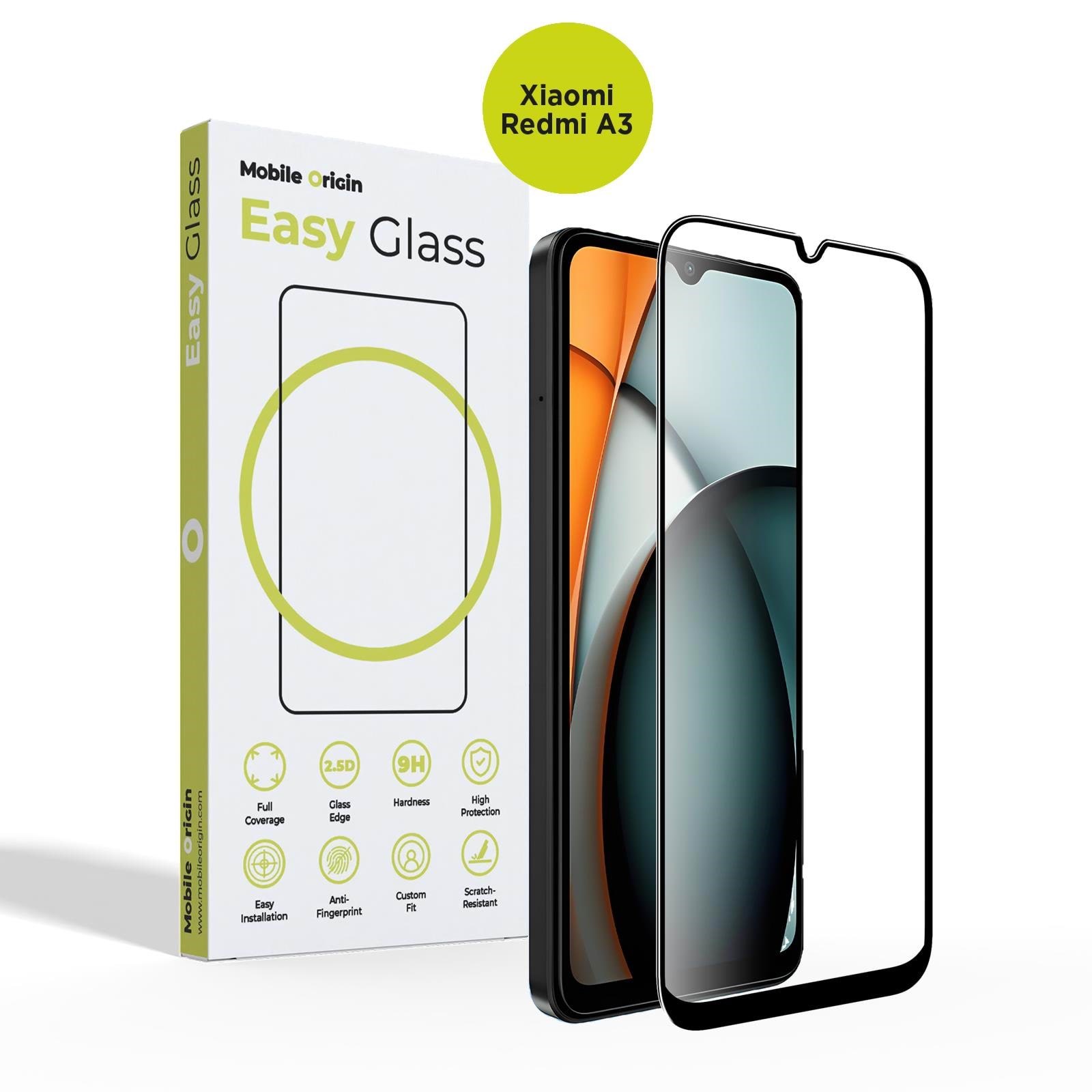 Mobile Origin EasyGlass Xiaomi Redmi A3 Beskyttelsesglas FRL-EG-XRA3