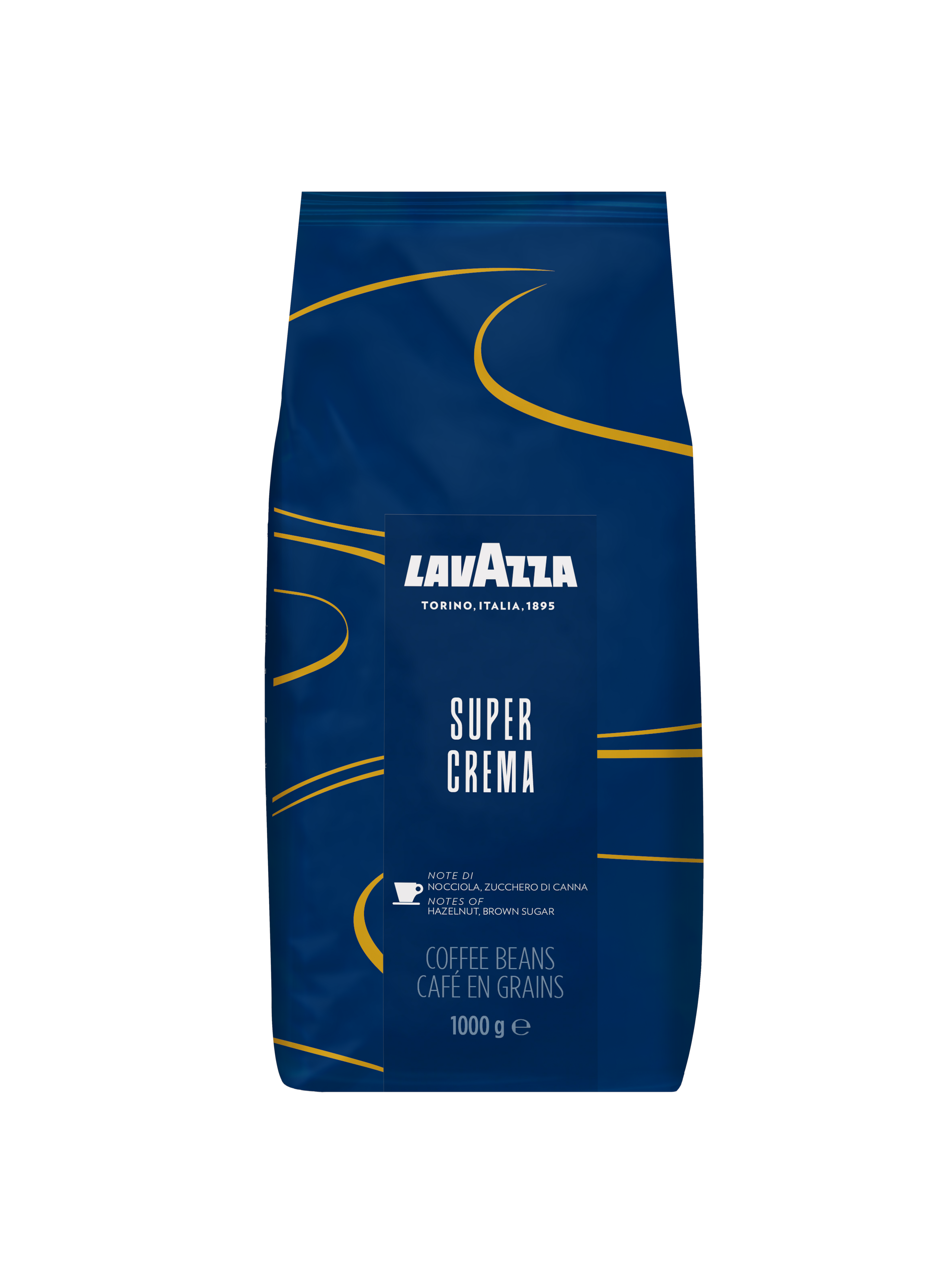 Lavazza Super Crema Whole beans - 1 kg Kaffemaskine Blå 3565