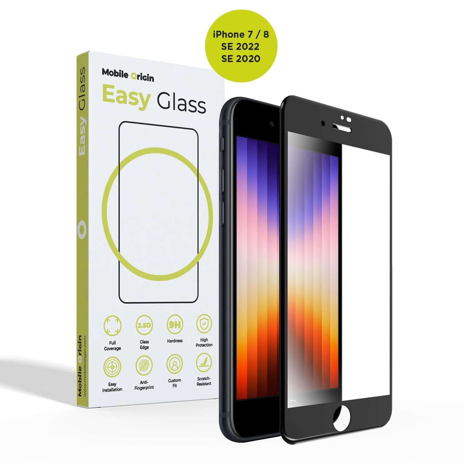 Mobile Origin EasyGlass - iPhone 8/7/SE (2022/2020) Beskyttelsesglas FRL-EG-iSE2022