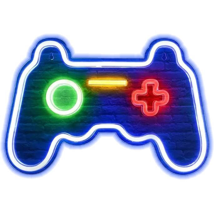 Mecharite - Controller LED Neon Sign - Blue - Lampe Merchandise 5744004300043