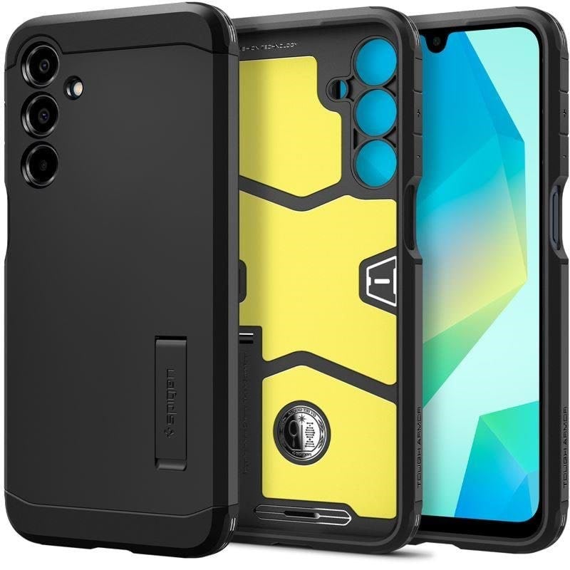Spigen Tough Armor - black - Samsung Galaxy A16/A16 5G Mobilcover ACS08889