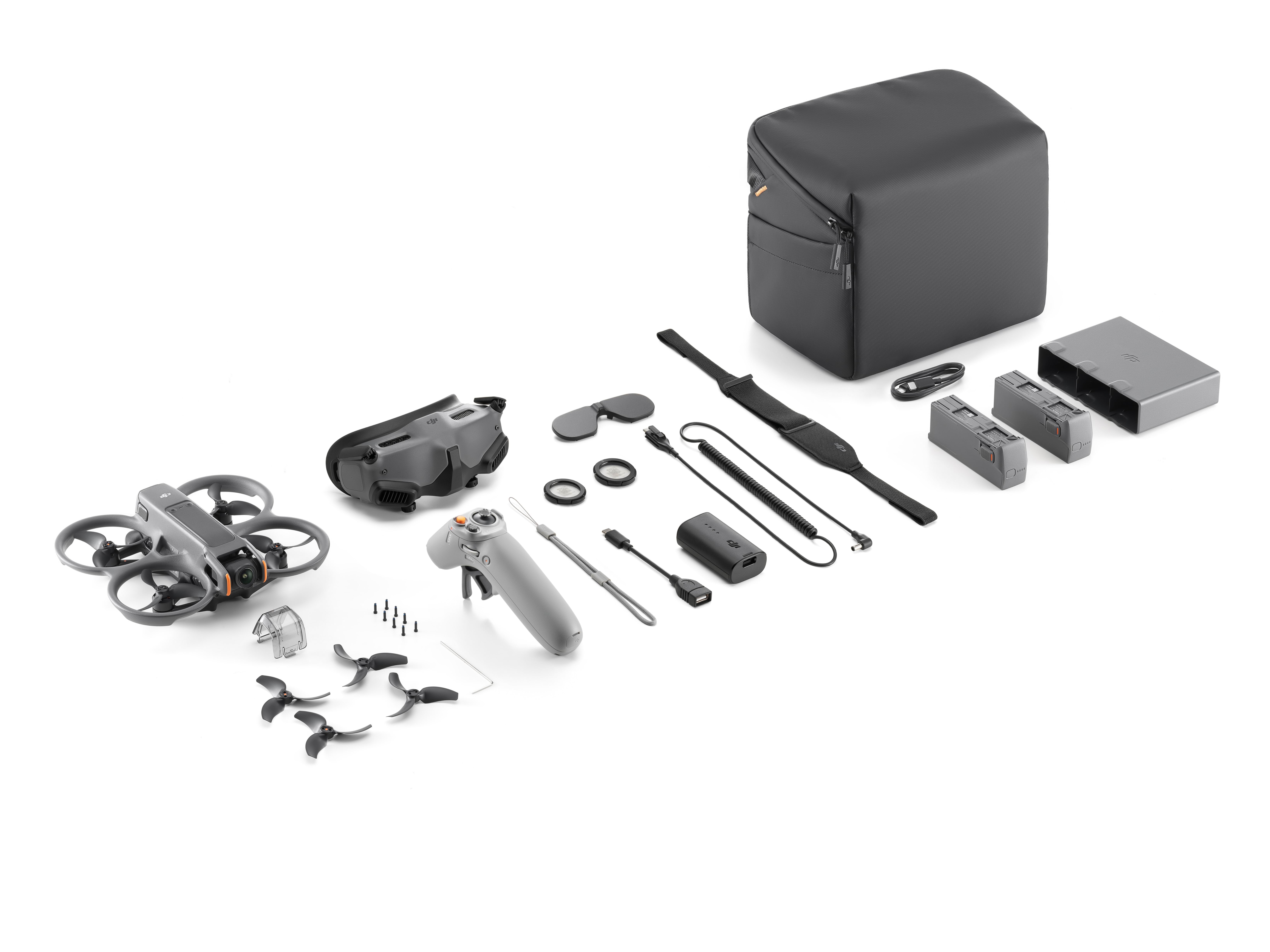 DJI - Avata 2 Pro-View Combo + Googles 2 & RC Motion 2 - 377 g - C1 Drone CP.FP.00000227.01