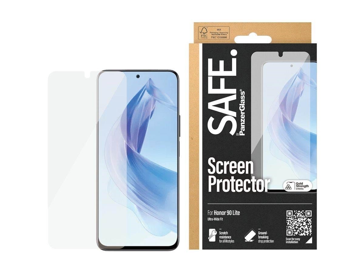SAFE by PanzerGlass Screen Protector Honor 90 Lite | Ultra-Wide Fit Beskyttelsesglas SAFE98030