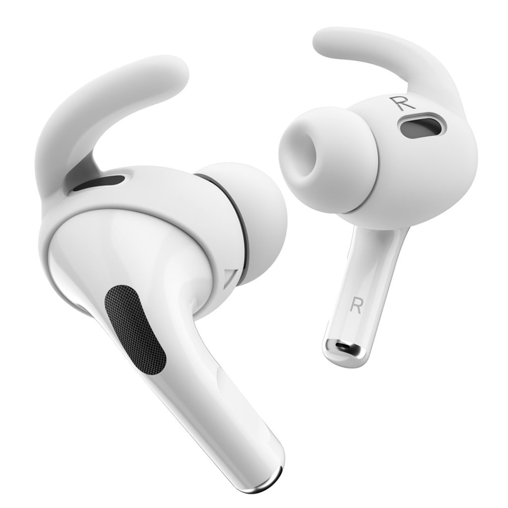 KeyBudz Earbuddyz for Airpods Pro Gen 2 - White Hovedtelefoner Og Headset Hvid APP2_S4_WHT