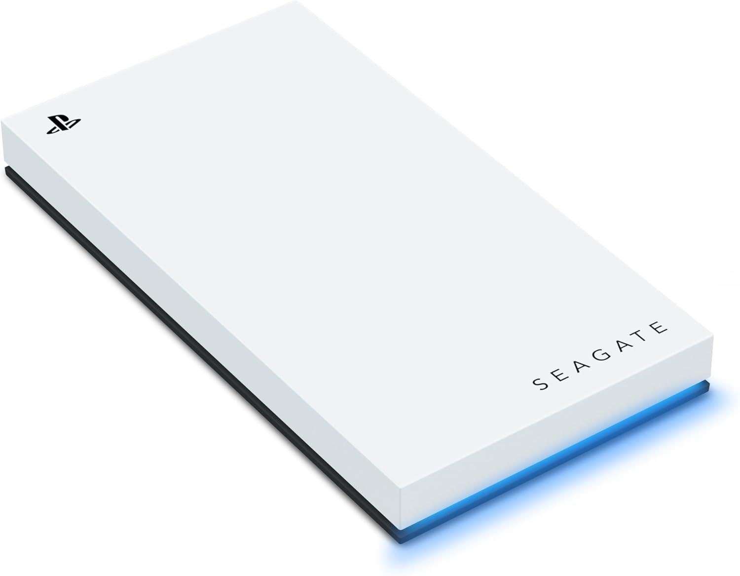 Seagate Game Drive PlayStation SSD - 1TB - External - USB 3.2 Ssd Harddisk Hvid STMH1000200