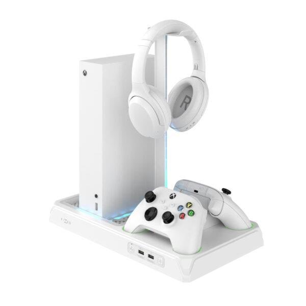 FIXED Docking Station for Xbox Series S/X - White - Microsoft Xbox Series S Spil Tilbehør FIXXB-MCS-WH