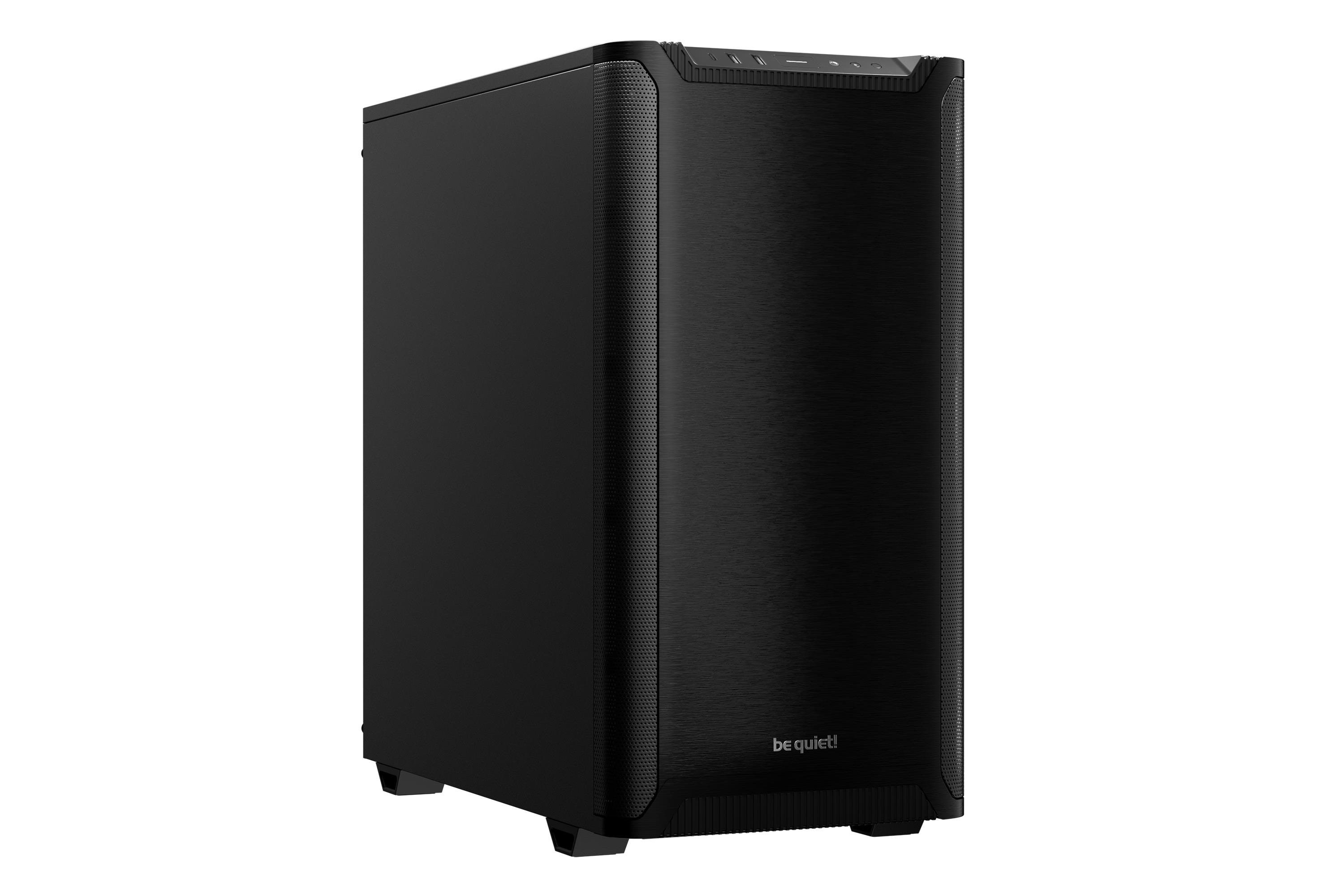 be quiet! PURE BASE 501 Black - Kabinet - Miditower - Sort Kabinet BG073