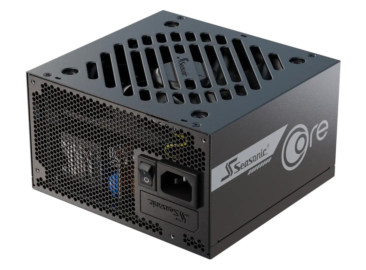Seasonic Core GX-850 Strømforsyning - 850 Watt - 120 mm - ATX 3.1 - 80 Plus Gold certified Strømforsyning Sort SRP-CGX851-A5A32SF