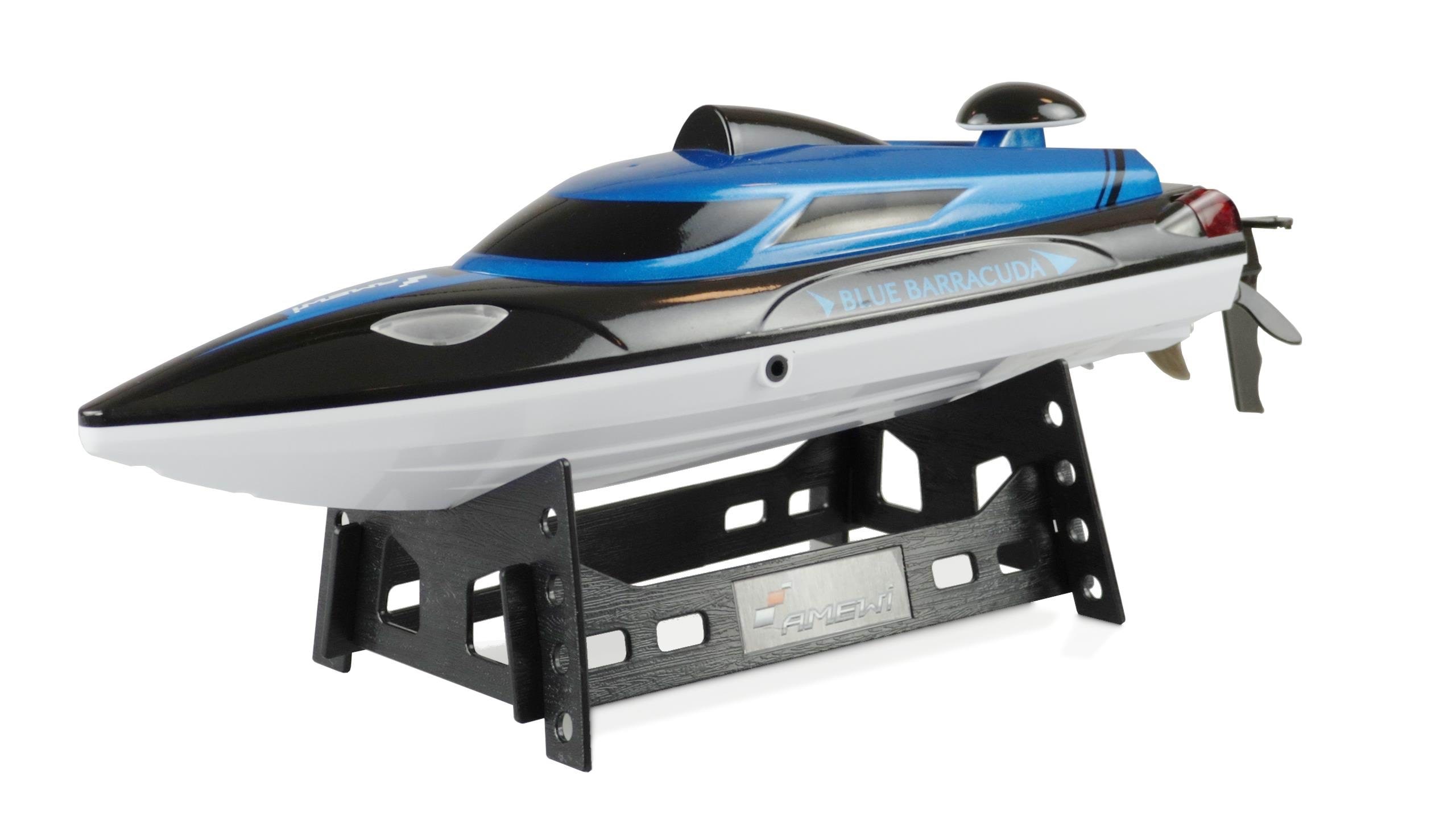 Amewi Blue Barracuda V2 Mini Boot 2.4GHz RTR Fjernstyret Bil 26093