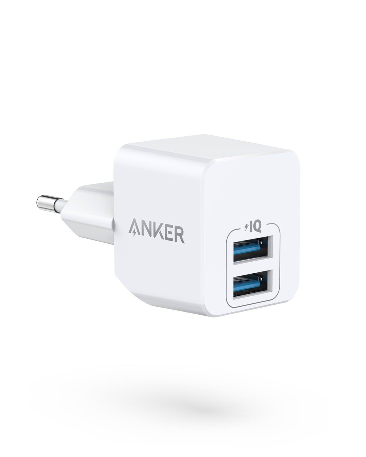Anker PowerPort Mini - White Mobil Oplader A2620323