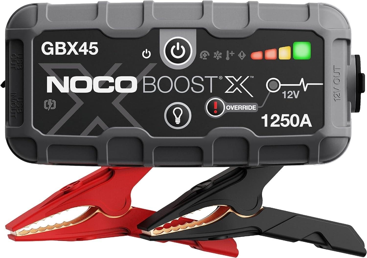 NOCO GBX45 Boost X 12V 1250A Jump Starter Powerbank Biltilbehoer
