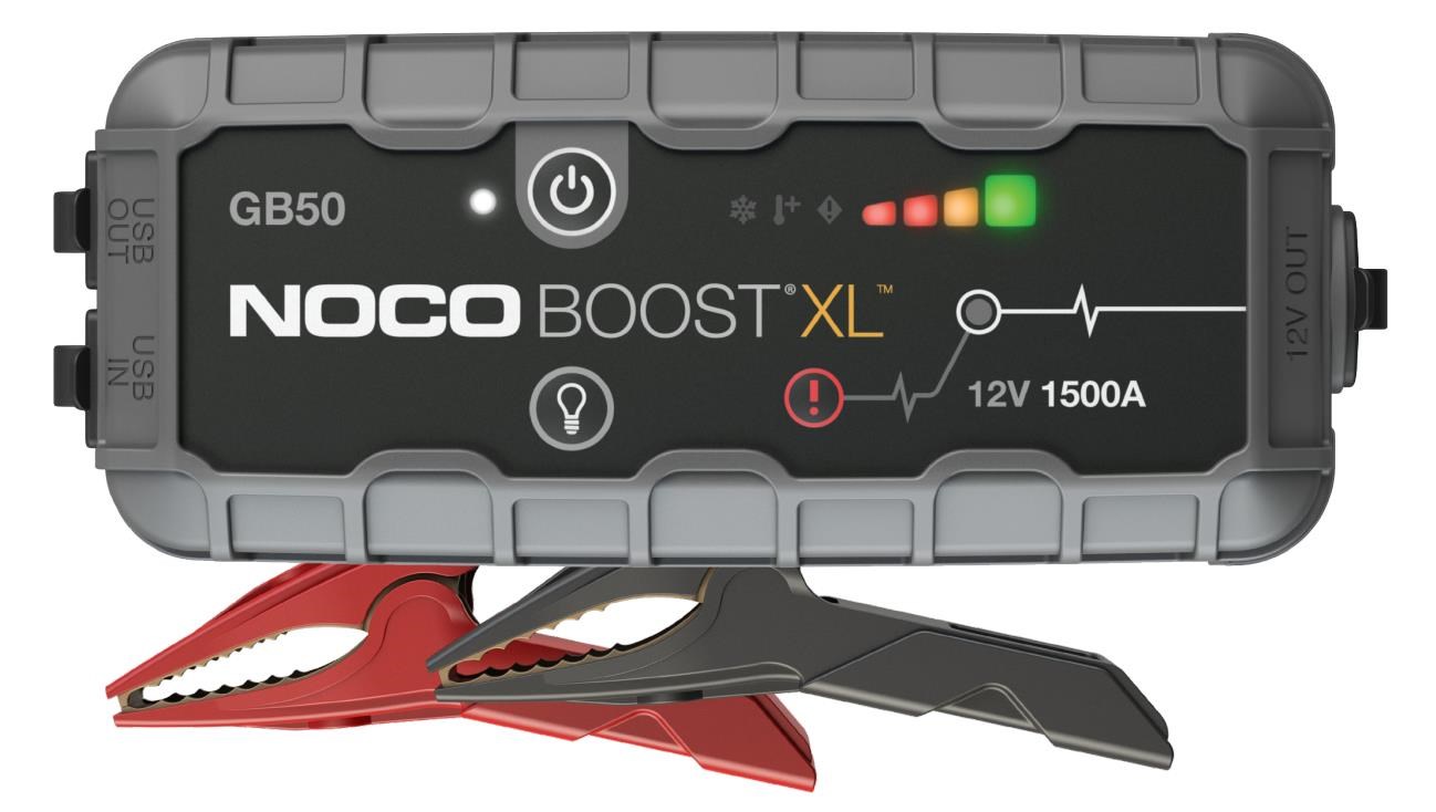 NOCO GB50 Boost 12V 1500A Jump Starter Powerbank Biltilbehoer