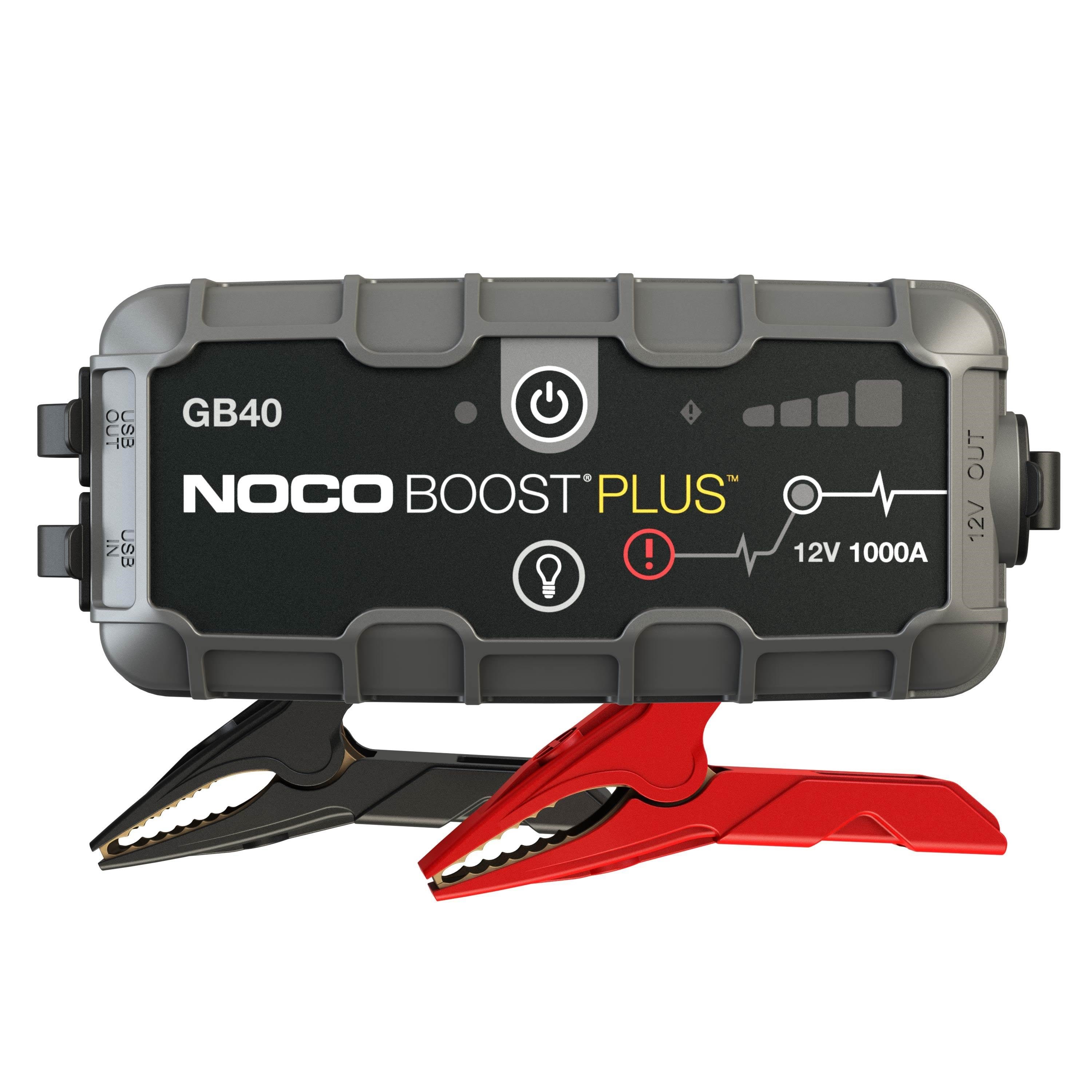 NOCO GB40 Boost 12V 1000A Jump Starter Powerbank Biltilbehoer