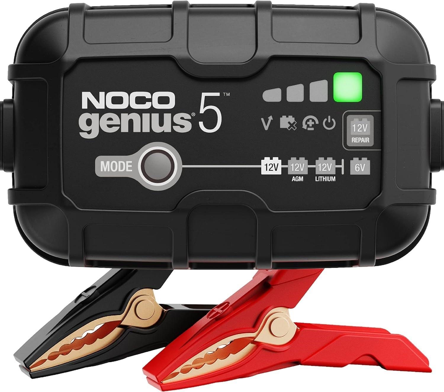 NOCO GENIUS5 5A Battery Charger Biltilbehoer GENIUS5EU