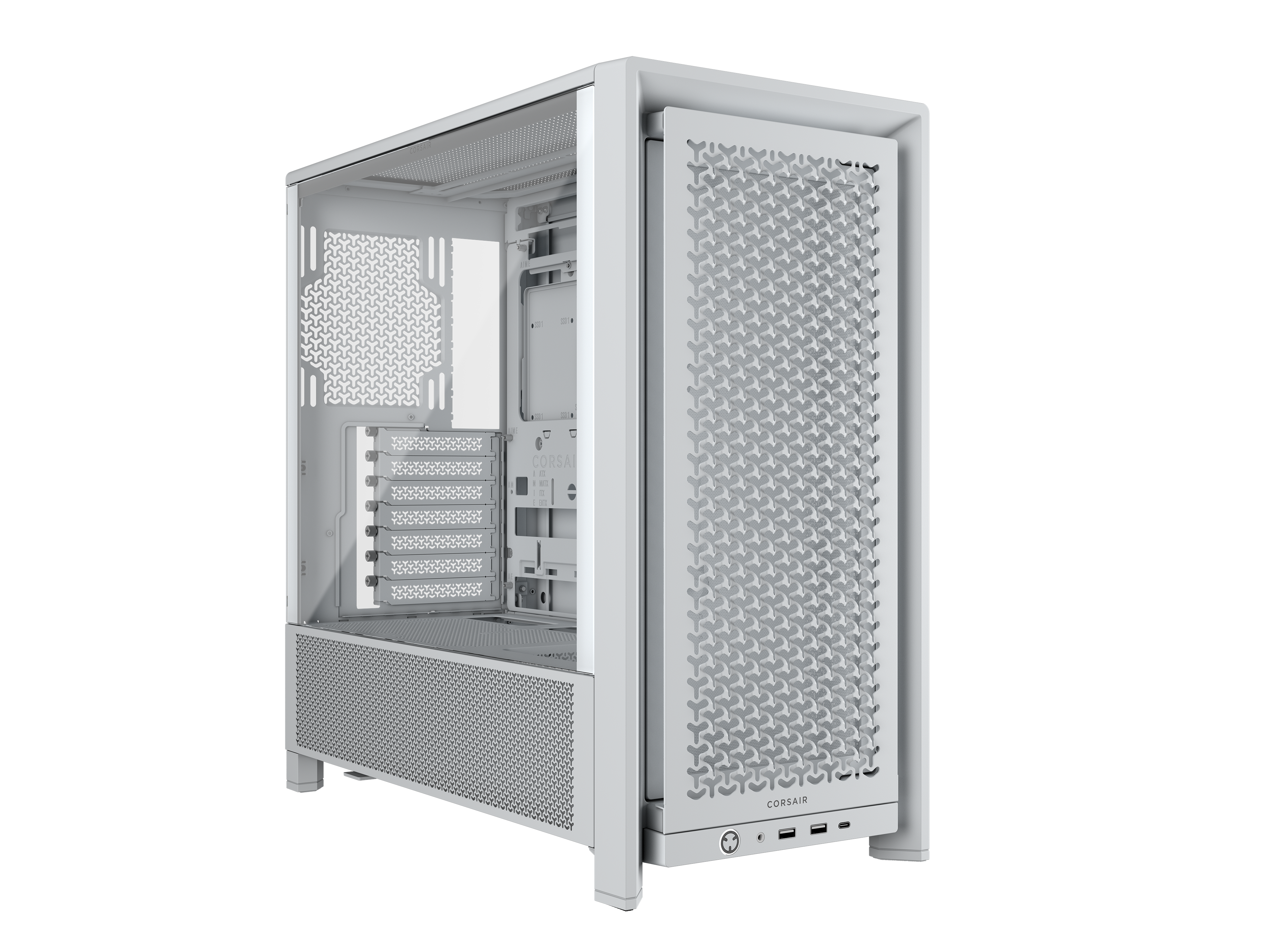 Corsair Frame 4000D - Kabinet - Miditower - Hvid Kabinet CC-9011291-WW