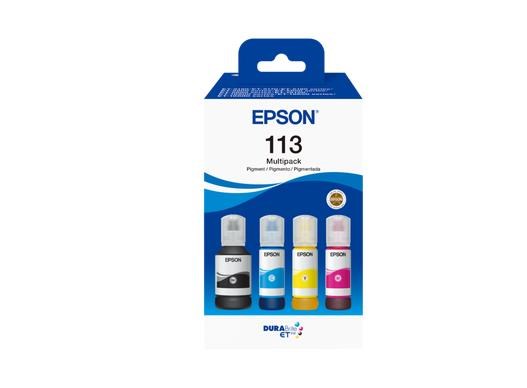 Epson 113 Multipack - 4-pack - black yellow cyan magenta - original - ink refill