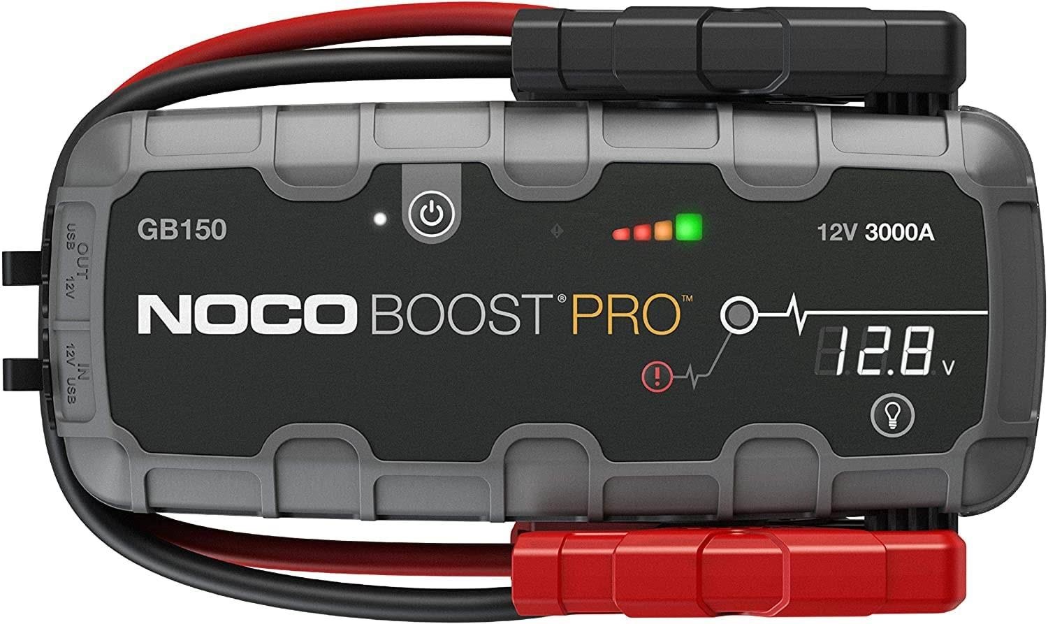 NOCO GB150 Boost 12V 3000A Jump Starter Powerbank Biltilbehoer