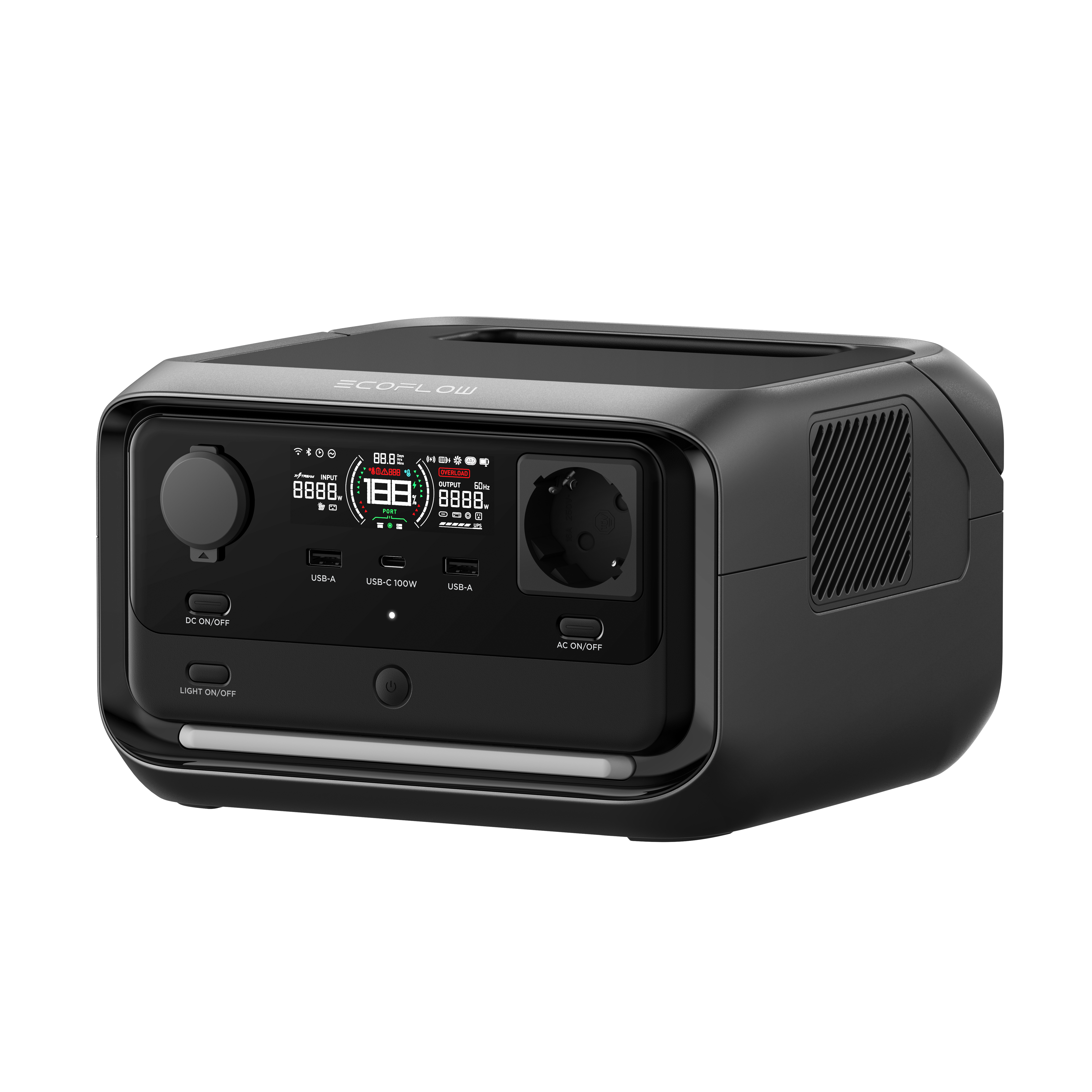 EcoFlow River 3 Plus - 286Wh Power Station EFRIVER3Plus-EU-CBOX