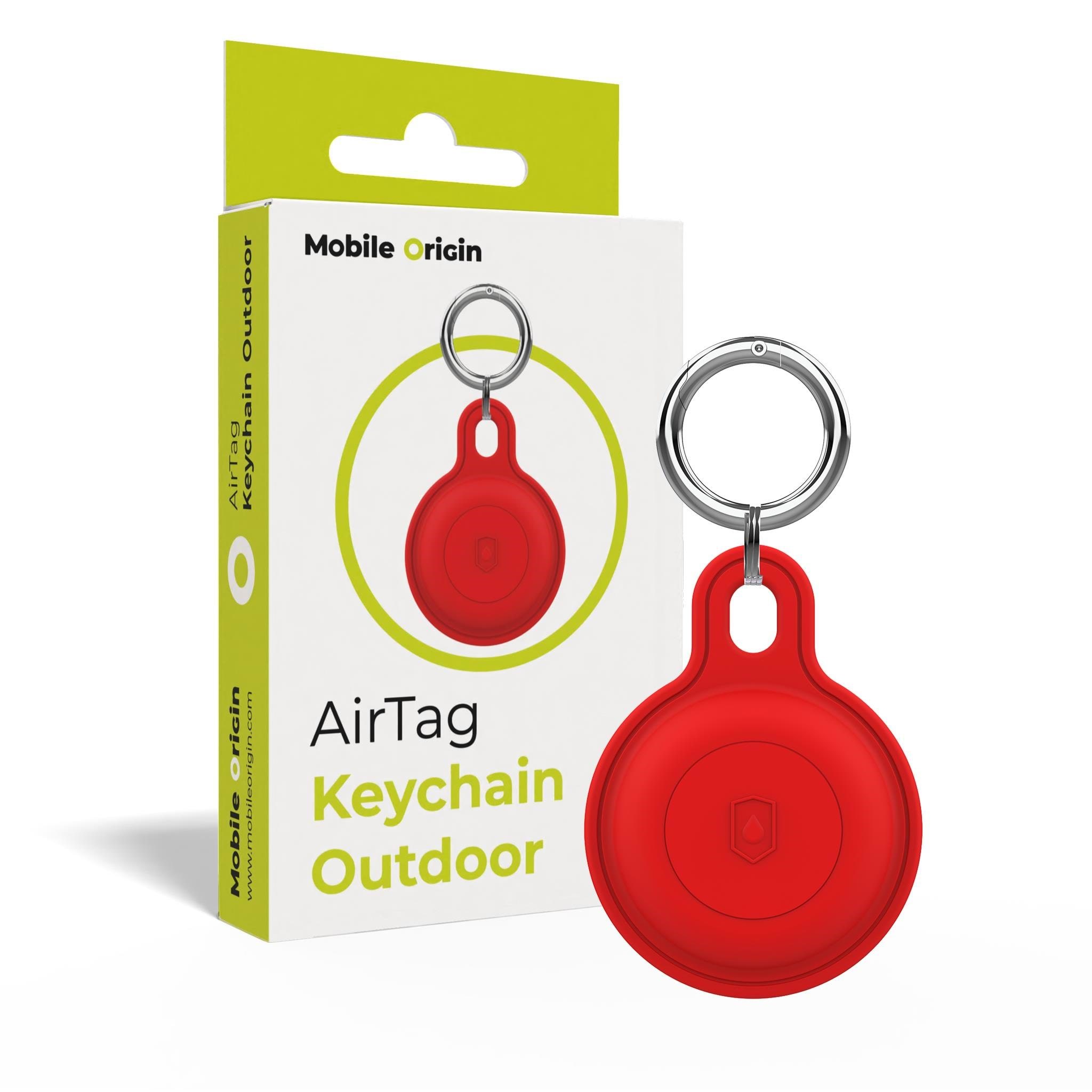 Mobile Origin AirTag Outdoor KeyChain - red Mobil Tilbehør FRL-ATOD-RED
