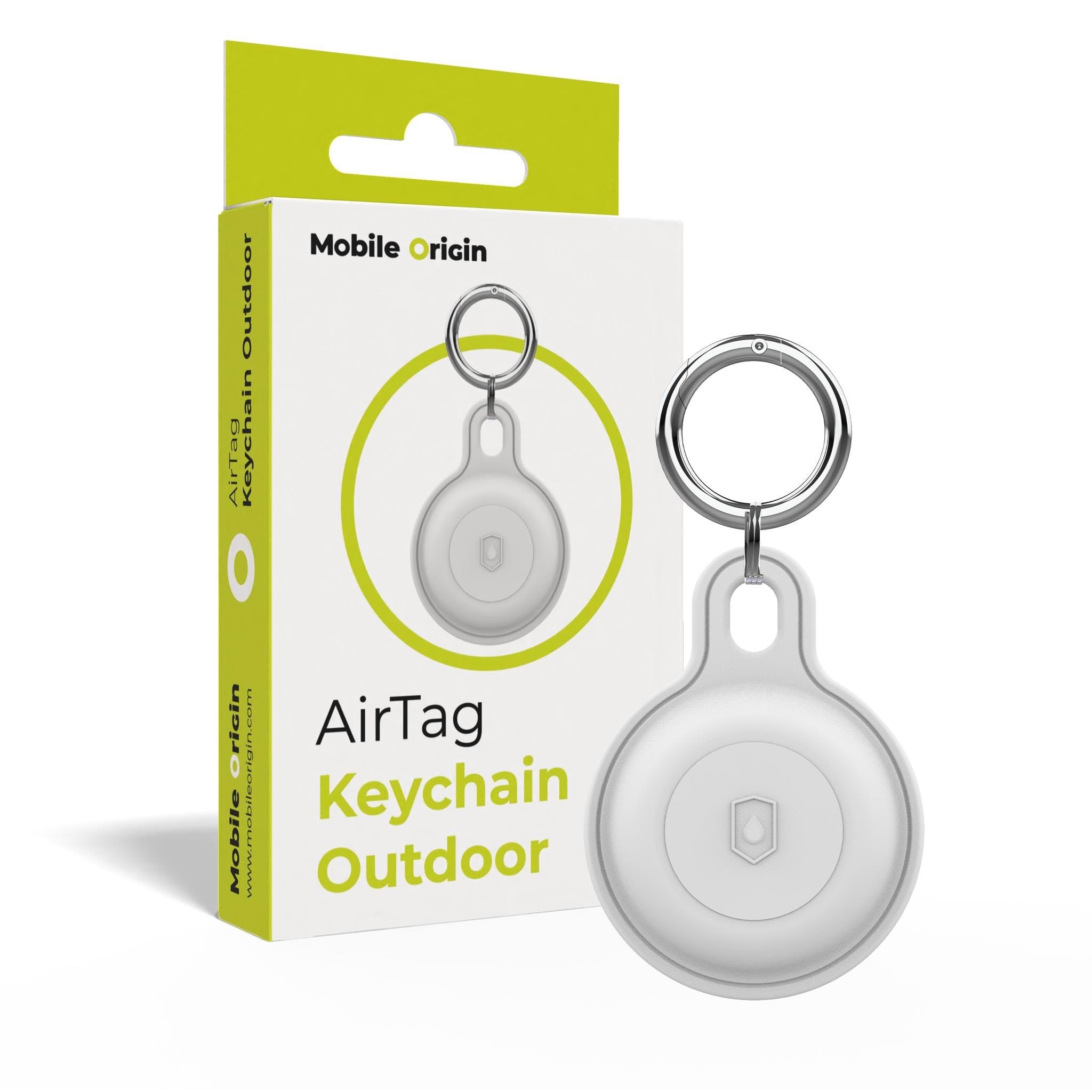 Mobile Origin AirTag Outdoor KeyChain - white Mobil Tilbehør FRL-ATOD-WHT
