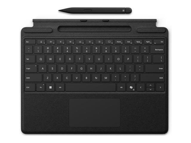 Microsoft Surface Pro Keyboard - Tastatur - Belgisk - Sort Tastatur 8X8-00146