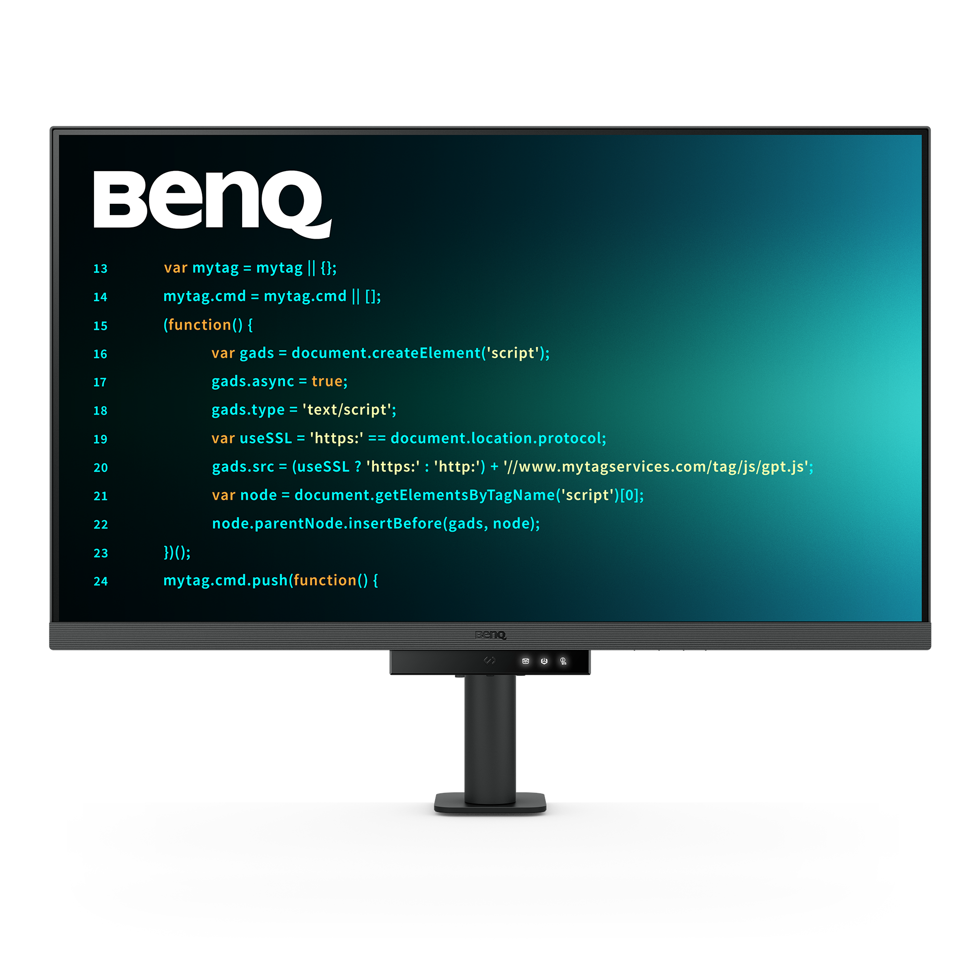 31.5" BenQ RD320UA - 3840x2160 (4K) - 60Hz - IPS - 90W USB-C - KVM switch Computerskærm Black 9H.LMTLA.TBE