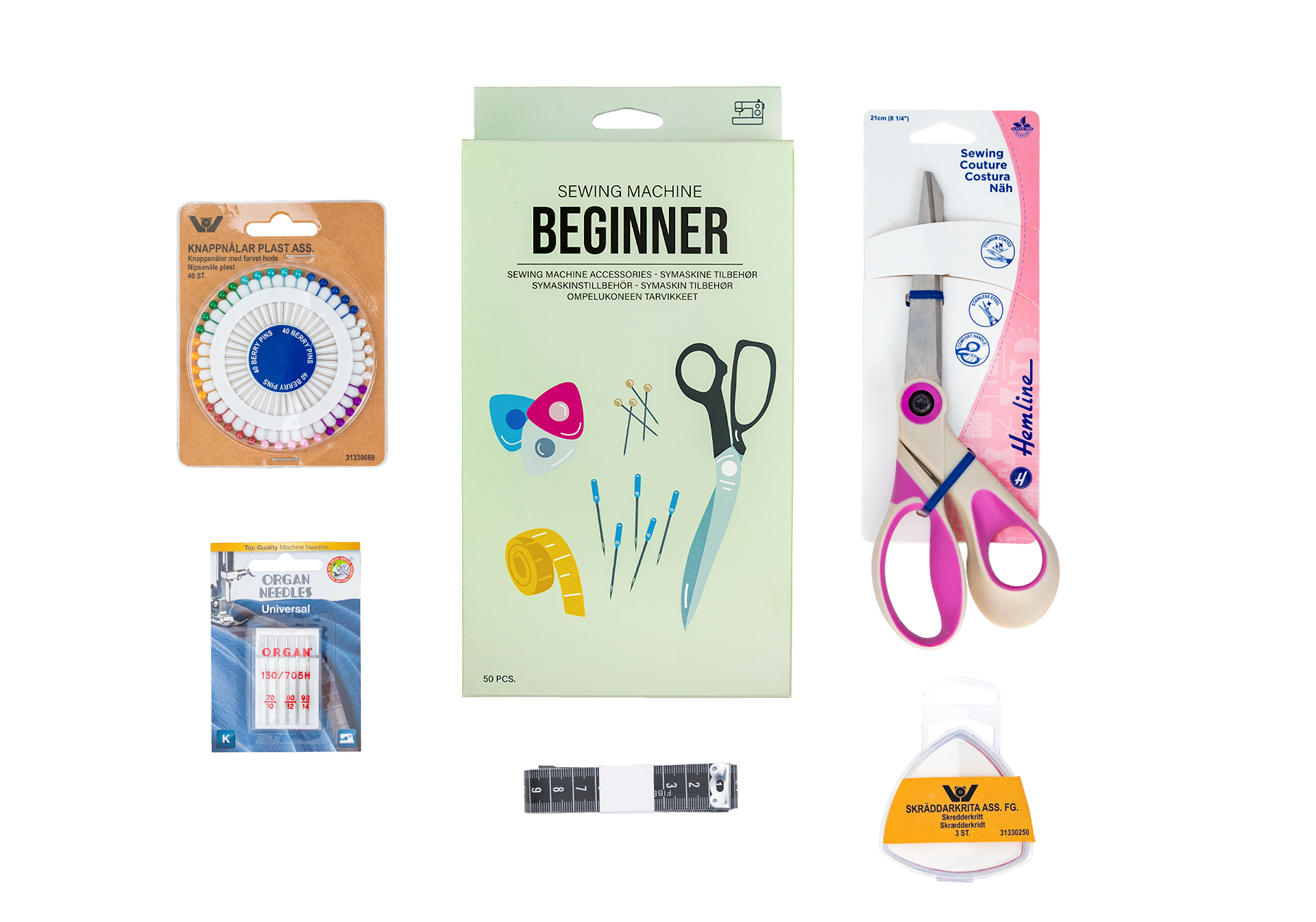 Kreativ4 BEGINNER accessory box Symaskine