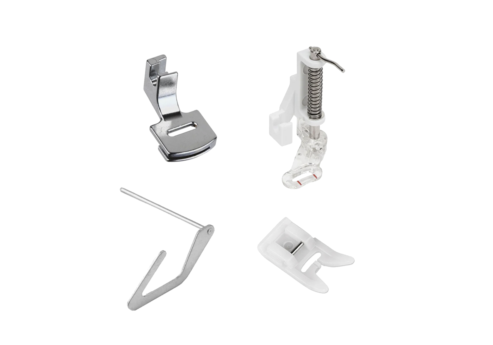 Kreativ4 PRESSER FEET accessory box Symaskine PRESSER FEET f/sewing