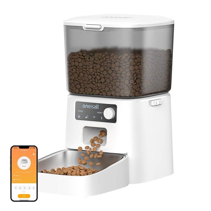 Oneisall PFD001 Pro Smart Food Dispenser for Pets White Katteudstyr
