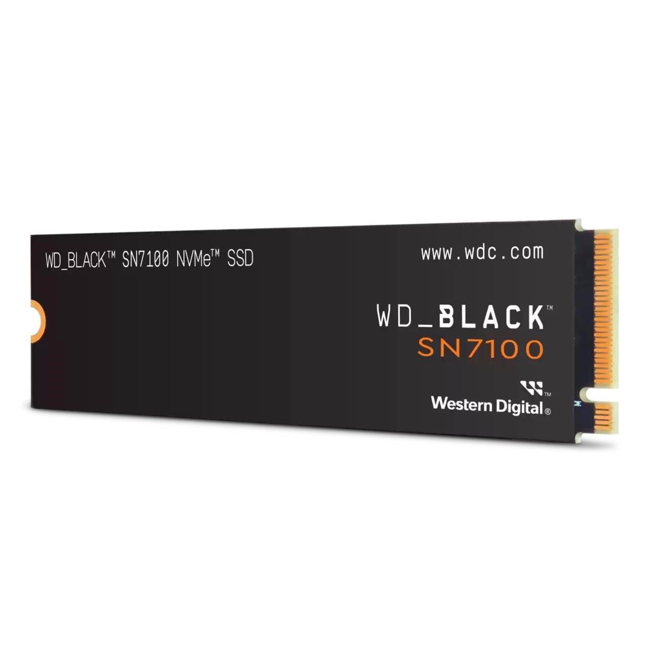 SANDISK WD Black SN7100 SSD - 4TB - PCIe 4.0 - M.2 2280 Ssd Harddisk Sort WDS400T4X0E-00CJA0