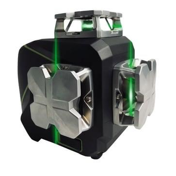 Elma Instruments Laser x360-3 med 3 stk. 360 grønne linjer for ekstra synlighed
