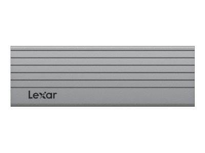 Lexar E6 - Storage enclosure - M.2 Card - USB-C 3.2 (Gen 2) Harddisk Tilbehør LPAE06N-RNBNG
