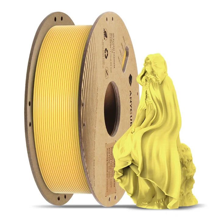 ANYCUBIC PLA Matte 1.75 mm 1 Kg Yellow 3d Filament HYGYL-101