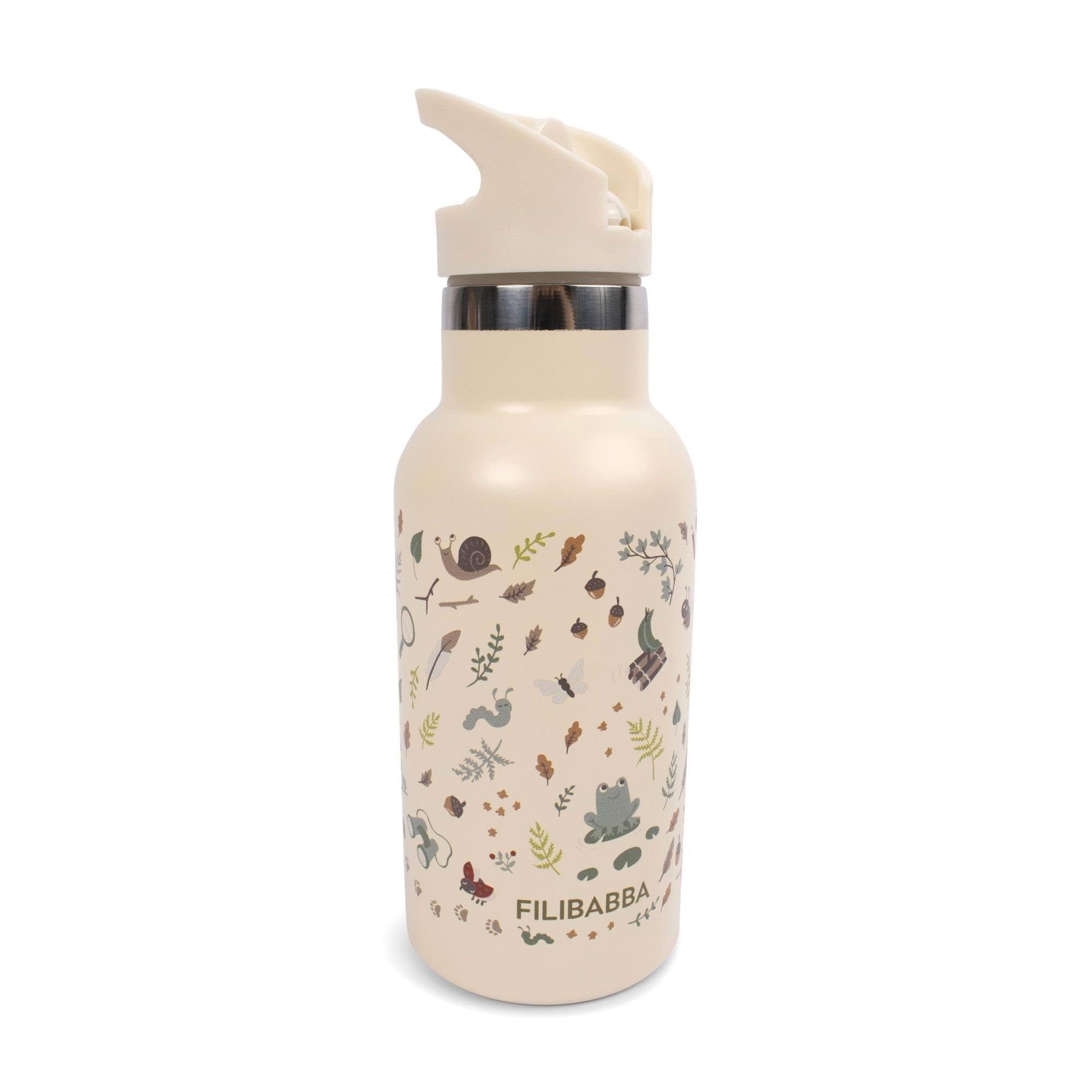 Filibabba Stainless steel water bottle - Little Wonders Babyudstyr FI-03334
