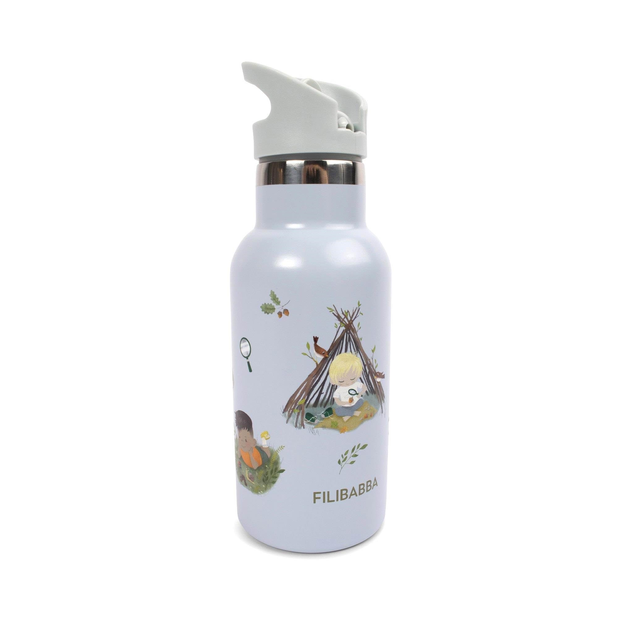 Filibabba Drikkeflaske i rustfrit stål - Tiny Explorers Babyudstyr FI-03335