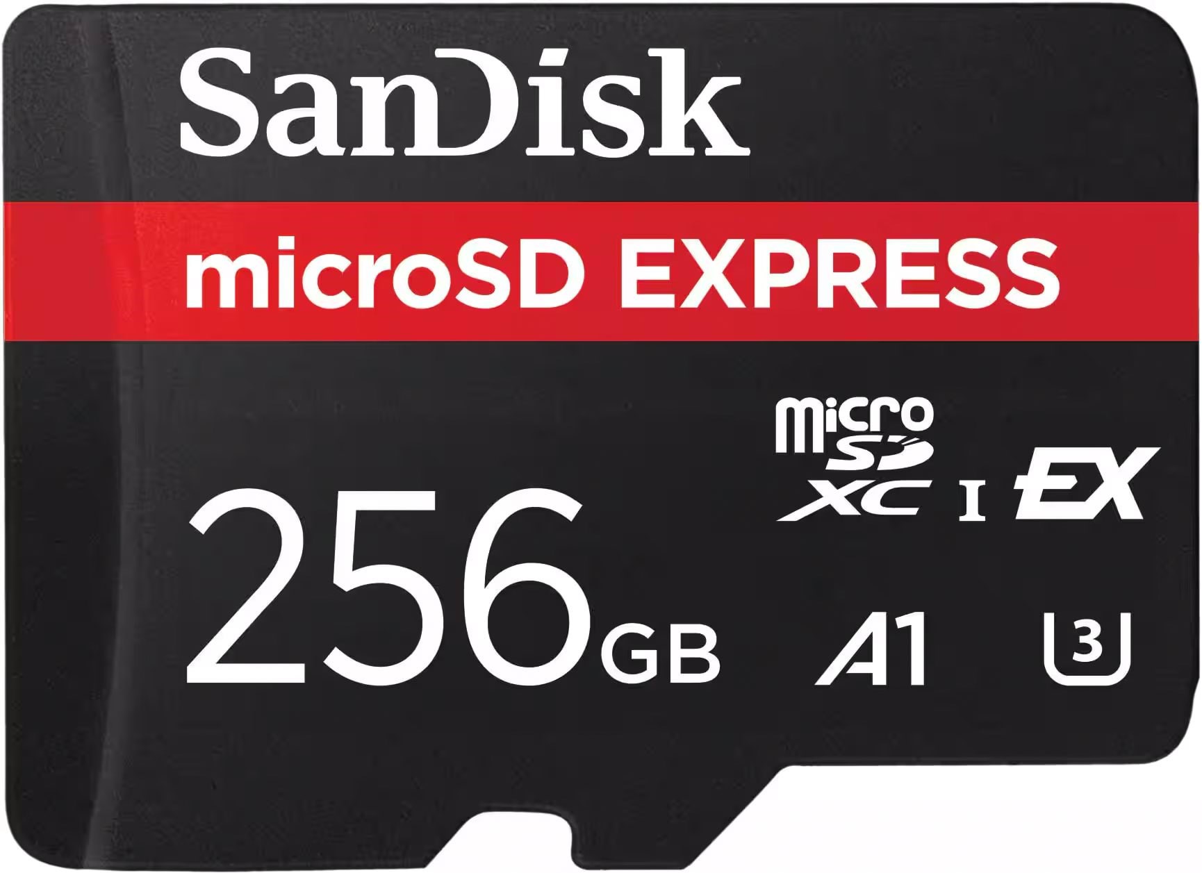 SANDISK microSD Express - 880MB/s - 256GB Hukommelseskort SDSQXFN-256G-GN4NN